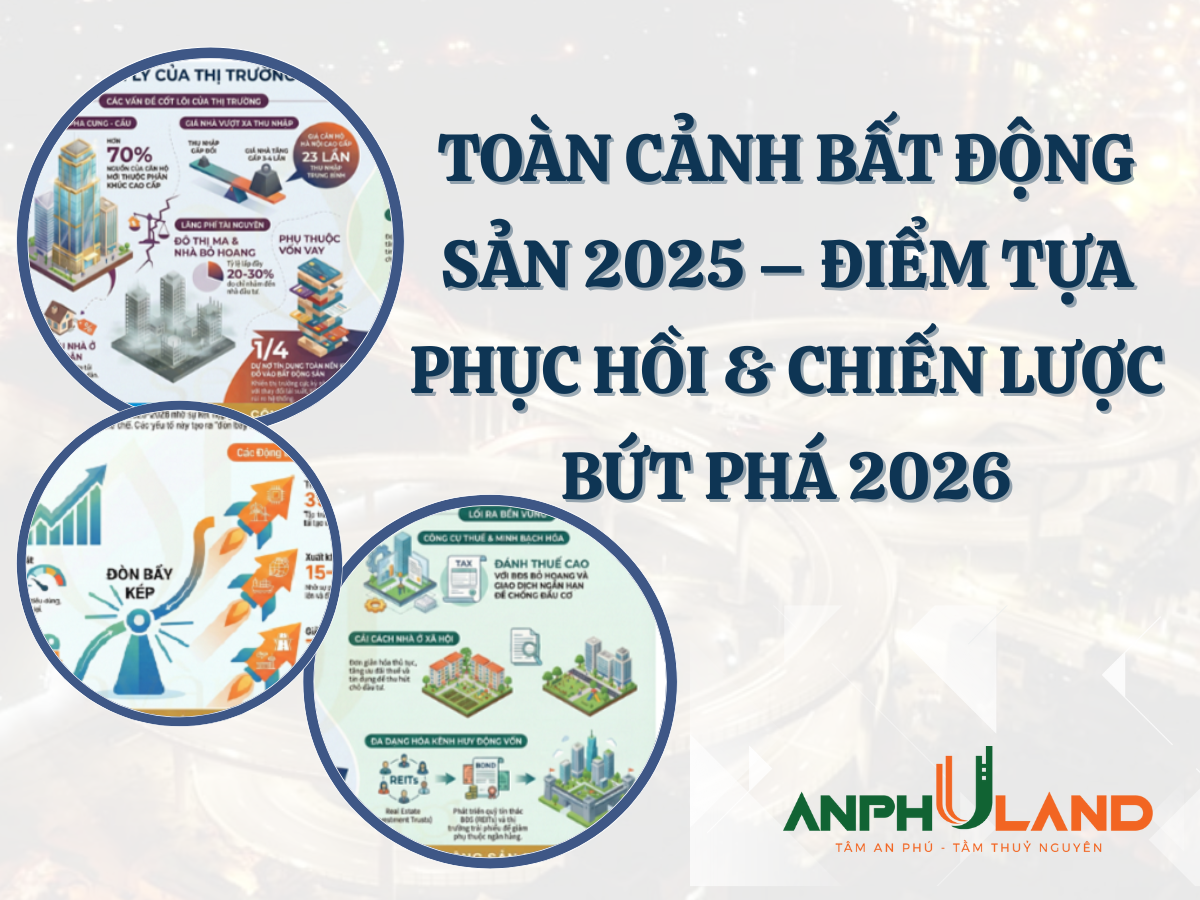 Toàn cảnh Bất động sản 2025 – Điểm tựa phục hồi & Chiến lược bứt phá 2026
